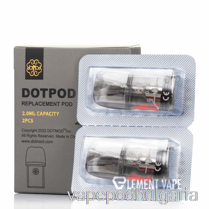 Vape Bulgaria Dotmod Dotpod Nano резервни подове 0.6ohm Dotpod Nano Pods